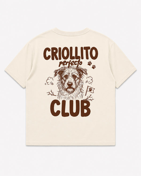 CAMISETA BOXY MANGA CORTA CRIOLLO