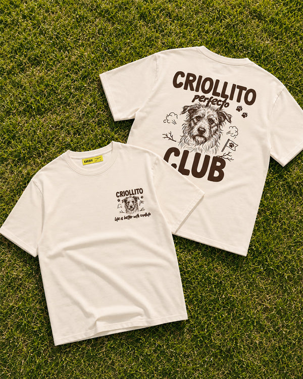 CAMISETA BOXY MANGA CORTA CRIOLLO