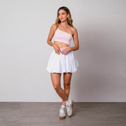 FALDA CORTA TALLE MEDIO PRUI