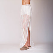 FALDA LINEA A LARGA TALLE MEDIO SATURNO