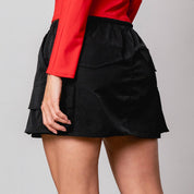 FALDA LINEA A CORTA TALLE MEDIO VISIT