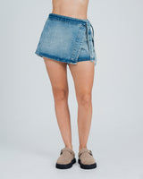 FALDA SHORT TALLE ALTO TENME