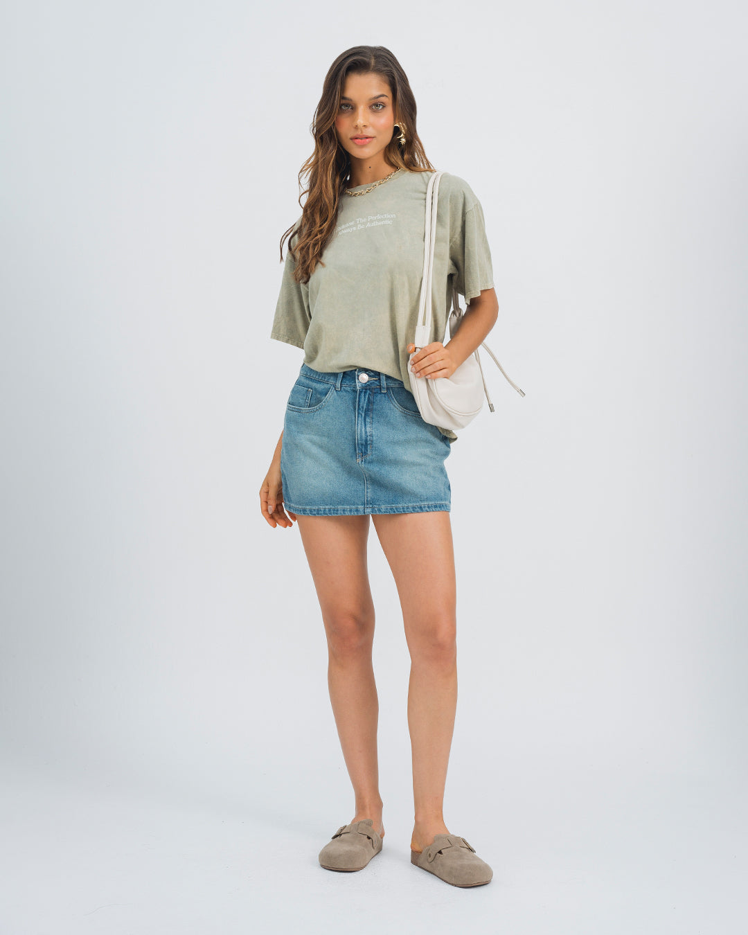 MINIFALDA TALLE MEDIO PUNSH