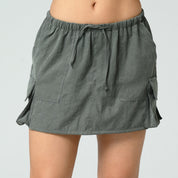 FALDA LINEA A CORTA TALLE MEDIO MILLI