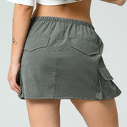 FALDA LINEA A CORTA TALLE MEDIO MILLI