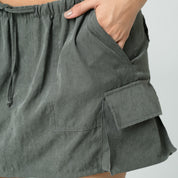 FALDA LINEA A CORTA TALLE MEDIO MILLI