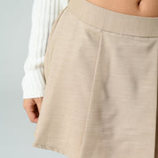 FALDA CORTA TALLE MEDIO SHIN