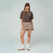 FALDA SHORT TALLE ALTO DESA