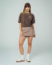 FALDA SHORT TALLE ALTO DESA