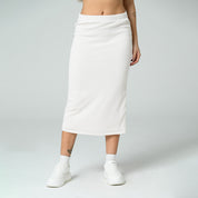 FALDA MIDI TALLE MEDIO LANY