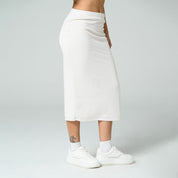 FALDA MIDI TALLE MEDIO LANY