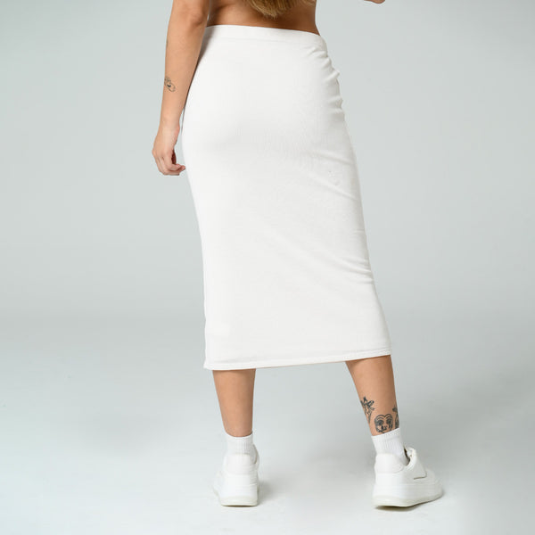 FALDA MIDI TALLE MEDIO LANY