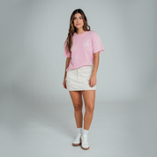 MINIFALDA TALLE MEDIO BIANCHI
