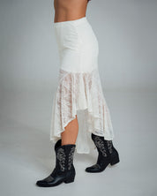 FALDA AJUSTADA TALLE MEDIO RELSB