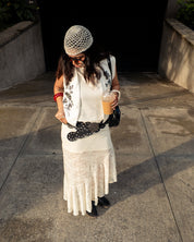 FALDA AJUSTADA TALLE MEDIO RELSB