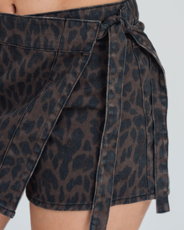 FALDA SHORT TALLE ALTO MOTINI