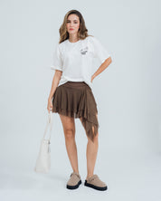 FALDA CORTA TALLE MEDIO TOFFY