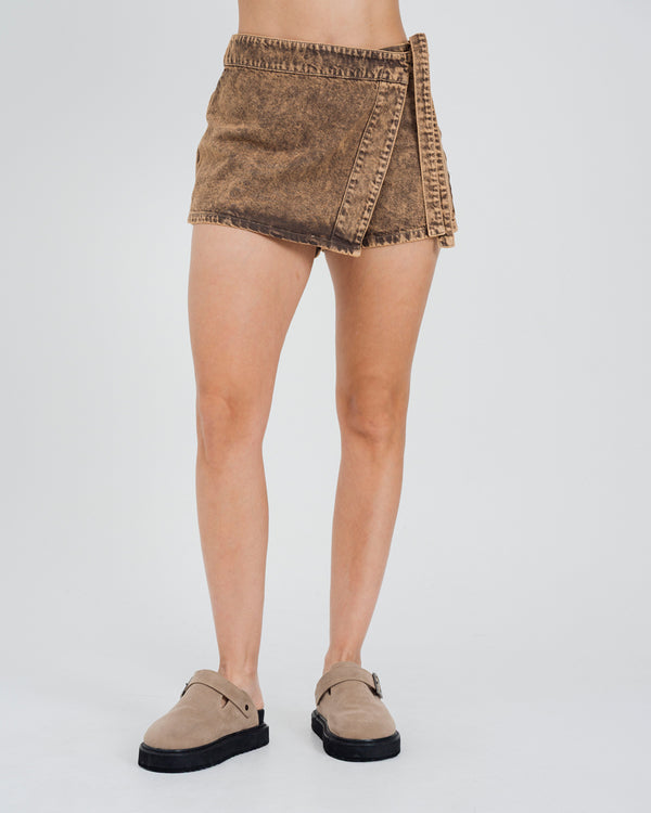 FALDA SHORT TALLE ALTO NAOMI