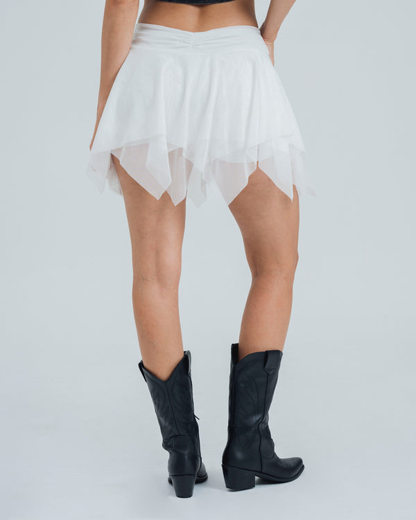 FALDA CORTA TALLE MEDIO SADY