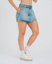 FALDA SHORT TALLE MEDIO ORIA