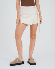 FALDA SHORT TALLE ALTO INDA