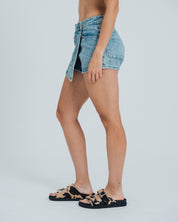 FALDA SHORT TALLE ALTO TIVAL