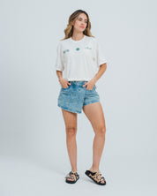 FALDA SHORT TALLE ALTO TIVAL