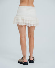 FALDA CORTA TALLE MEDIO LESLY