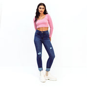 JEAN SKINNY TALLE ALTO SALVINIA