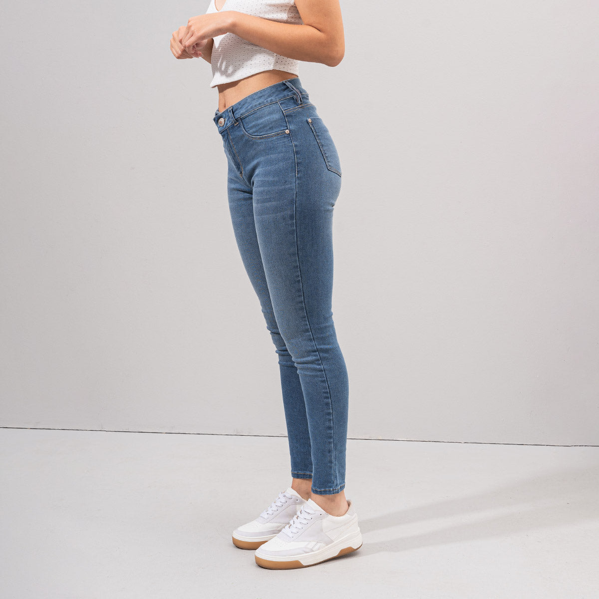 JEAN SKINNY TALLE MEDIO MAJOR