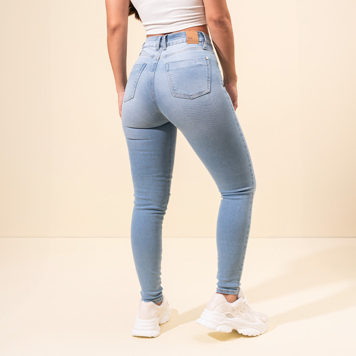 JEAN SKINNY TALLE ALTO WIBLU