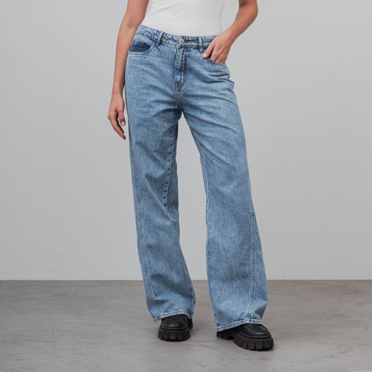 JEAN DADFIT TALLE ALTO CAIDO GADAS