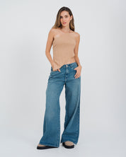 JEAN WIDE LEG TALLE ALTO RABLE