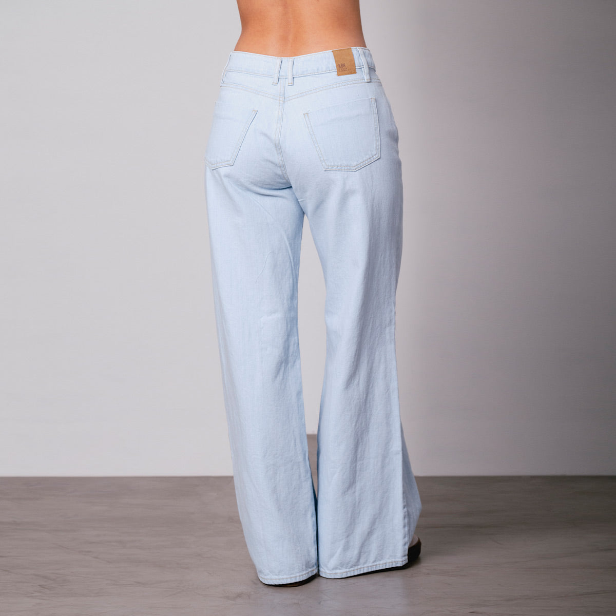 JEAN WIDE LEG TALLE ALTO FLAMEX