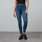 JEAN SKINNY TALLE ALTO PRINGUI