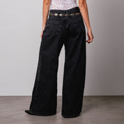 JEAN WIDE LEG TALLE ALTO BRUJU