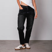 JEAN MOMFIT BOTA AJUS TALLE ALTO SATIS