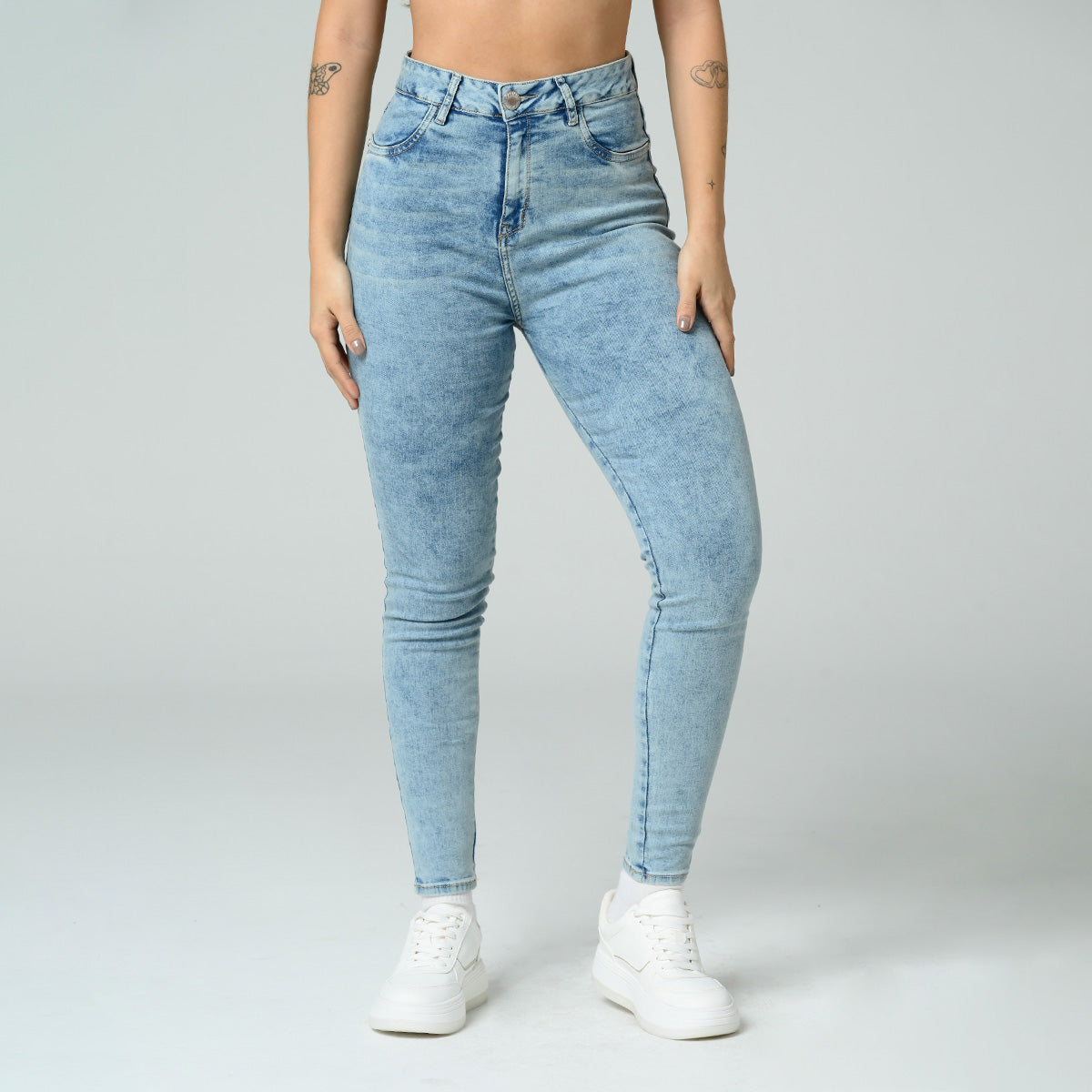 JEAN SKINNY TALLE ALTO MIGA