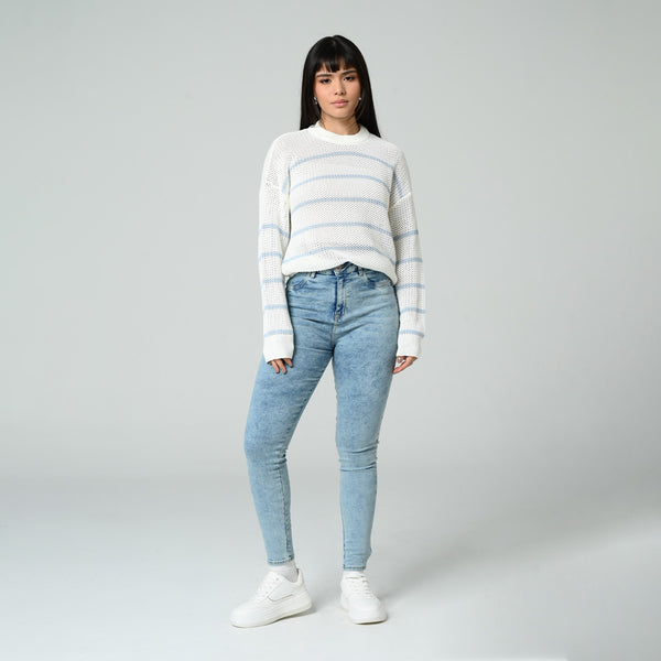 JEAN SKINNY TALLE ALTO MIGA