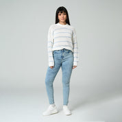 JEAN SKINNY TALLE ALTO MIGA