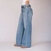 JEAN WIDE LEG TALLE ALTO PEPA