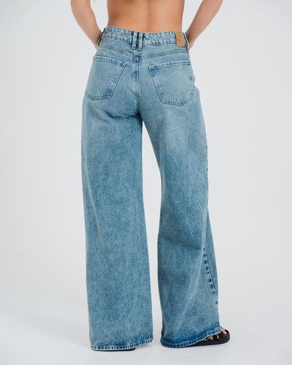 JEAN WIDE LEG TALLE ALTO PEPA