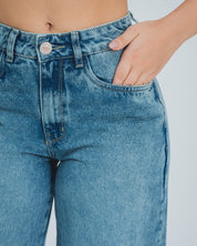 JEAN WIDE LEG TALLE ALTO PEPA