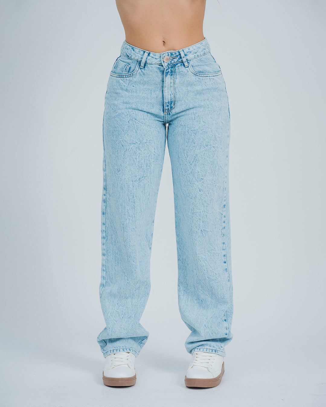 JEAN MOMFIT BOTA AJUS TALLE ALTO MERA