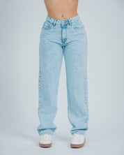 JEAN MOMFIT BOTA AJUS TALLE ALTO MERA