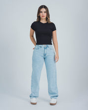 JEAN MOMFIT BOTA AJUS TALLE ALTO MERA