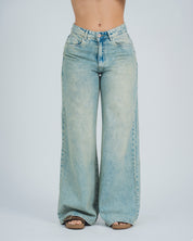 JEAN WIDE LEG TALLE ALTO GRAPE