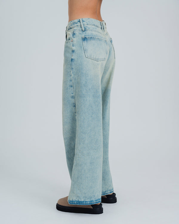 JEAN WIDE LEG TALLE ALTO GRAPE