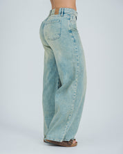 JEAN WIDE LEG TALLE ALTO GRAPE