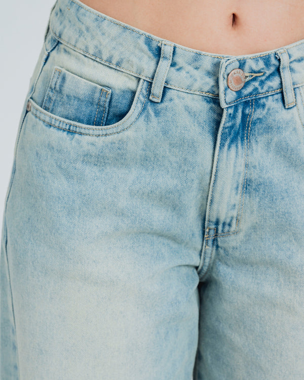 JEAN WIDE LEG TALLE ALTO GRAPE